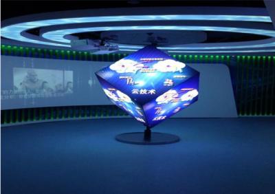 China Computer Control Cube DIY LED Display Board , 3D LED Display for Museum / Shopping Mall for sale