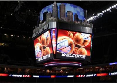 China Cube Basketball Court / Sport Stadium LED Display 1R1G1B P8 Full color for sale