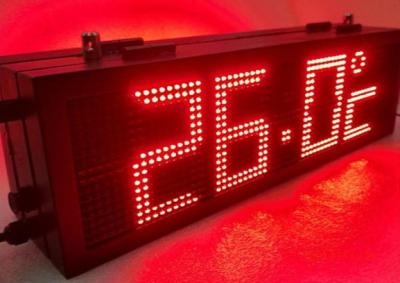 China RS485 LED Gas Station Sign with Static State Display Dot Front Side Maintenance for sale