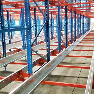 China Space Optimizing Cold Rolled Radio Shuttle System / Radio Shuttle Rack for Heavy Duty Pallet Storage for sale