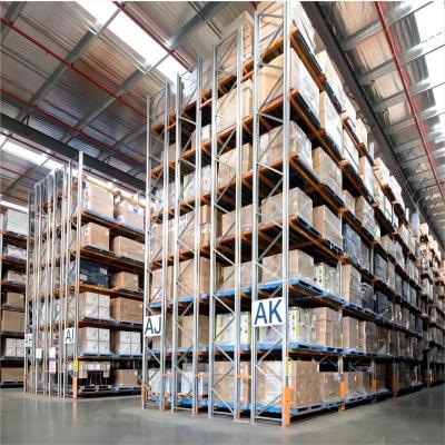 China QF-Double Deep Racking Heavy Duty Selective Pallet Rack For Improved Warehouse Safety for sale