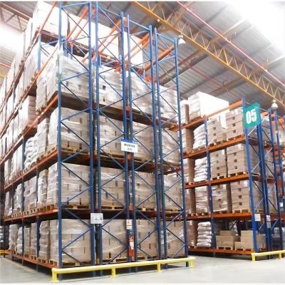 China Cold Steel 2 Deep Pallet Racking , Double Deep Warehouse Racking 1200x1200 for sale