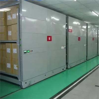 China Q235B Steel Mobile Racking System Movable Library Book Shelf Space Optimization for sale