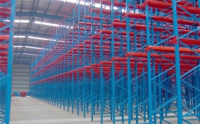 중국 Heavy Duty Shelf Rack Drive In Pallet Racking System For Certificated Hanger Storage 판매용