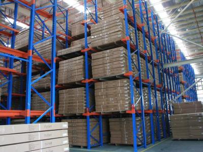 중국 Fixed Mobility Heavy Duty Drive In Pallet Racks For Adjustable Warehouse Storage System 판매용