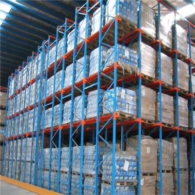 China Industrial Warehouse Storage Drive-in Racking Of Multiple Layers By For Pallet Racking à venda