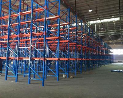 China Steel Pallet Racking System For Warehouse Storage Manufactured In By Professional à venda