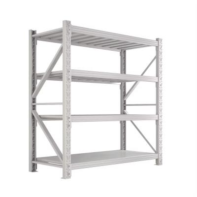 China Light Middle Duty Industrial Warehouse Shelving , Q235 Steel Storage Rack for sale