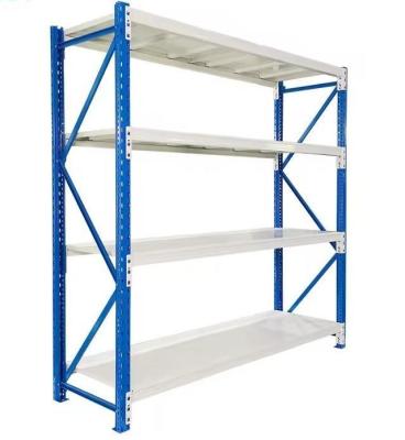 China 0.35mm Thickness Medium Duty Industrial Longspan Shelving MDR Racking for sale