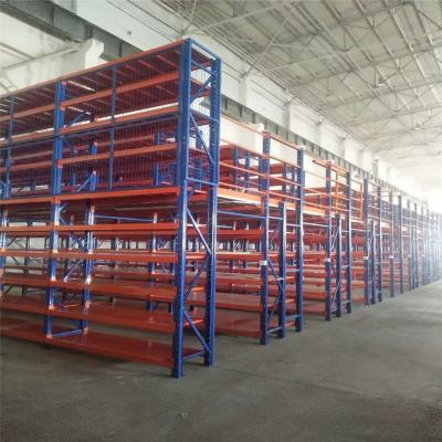 China Mezzanine Racking System With Stairs , Racking Mezzanine Floor Adjustable Length for sale