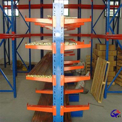 China Double Side Arm Heavy Duty Cantilever Steel Storage Racks For Warehouse for sale