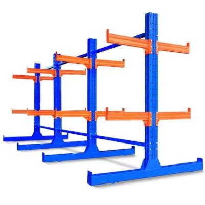 China Powder Coating Customization Heavy Duty Cantilever Racks With Single / Double Side for sale