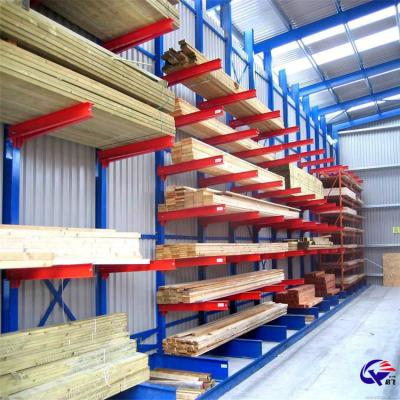 China Supermarket Warehouse Heavy Duty Cantilever Storage Rack With Single Side Arm for sale