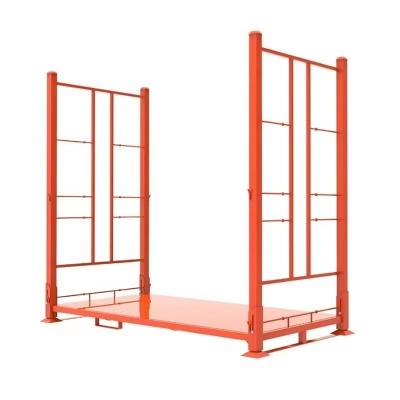 China 1500kg Load Capacity Adjustable Steel Tyre Rack For Truck Tires Display And Stacking Racks for sale