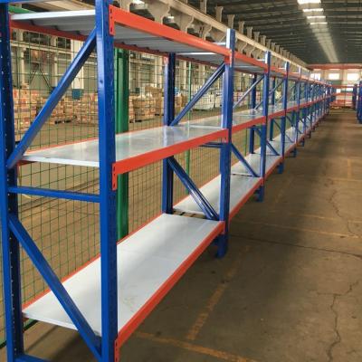 China Mobility And Adjustable Medium Duty Storage Shelf Racking For Warehouse Solutions for sale