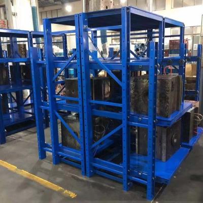 China Storage Warehouse Rack For Closed Height 0-5m Mold Racking System Within Manufacturing Te koop