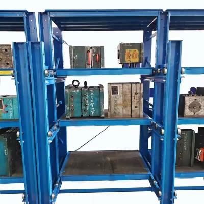 China 3100*600*2000 Heavy Duty Powder Coating Storage Mould Racking For Mold Warehouse Te koop