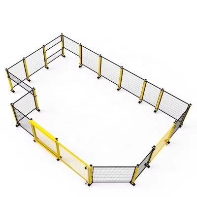 China Pallet Racking Machine Protective Wire Mesh Fence For Workshop In Q235 Raw Material for sale