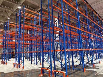 China Customizable 2000kg Capacity Heavy Duty Pallet Racking System in Powder Coated Finish Te koop