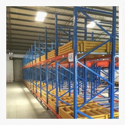 중국 High Density Push Back Pallet Racking For Warehouse 판매용