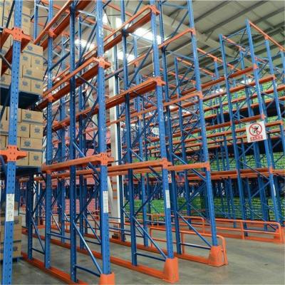 China 2000 Pallets Fifo Filo Customized Drive-in Drive-Thru Pallet Racks System For Storage à venda