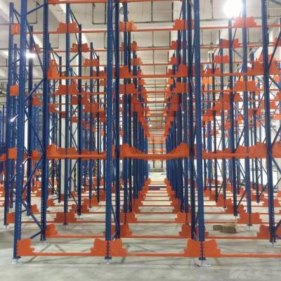 China 800*800*80 Plastic Drive Through Racking For Improved Warehouse Organization à venda