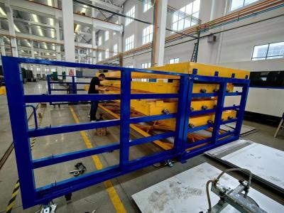 China 6000mm Length Roll Out Sheet Rack For Special Purpose And Combined Mobility Efficiency for sale