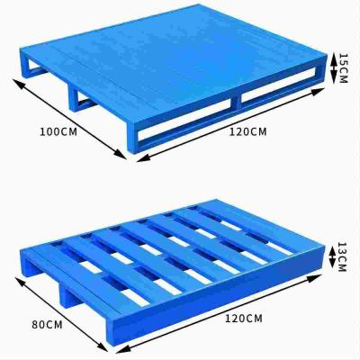 China Closed Open Heavy Duty Metal Pallets Customized for Optimal Forklift Performance à venda