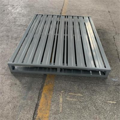 China 80.000kg Package Gross Weight Customized Steel Pallets For Heavy Duty Goods And Strong Te koop