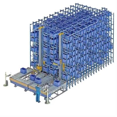 China Customized Heavy Duty Steel Asrs Automated Storage And Retrieval System For Warehouse for sale