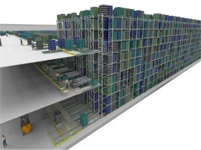 중국 Multi-Level Steel Warehouse Racking With Automatic Storage Retrieval 판매용