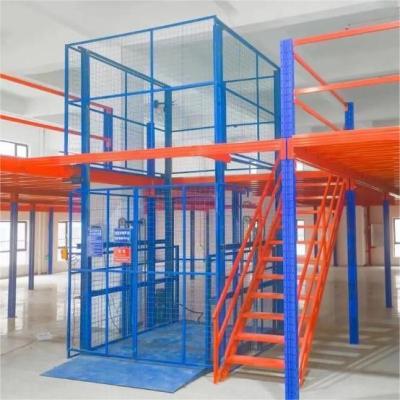 China 80.000kg Pakket Bruto Gewicht Zwaargewicht Mezzanine Racking System Met Structure Te koop