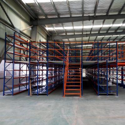 China Adjustable Mezzanine Floor Racking For Conventional Warehouse Storage Custom Design à venda