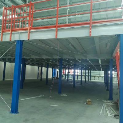 China 0-5m Height Heavy Duty Mezzanine Steel Platform For Industrial Warehouse Storage Te koop