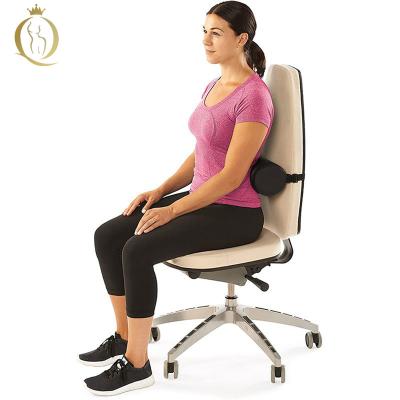 China Top Selling Anti-static Lumbar Cushions Lumbar Roll Support Lumbosacral Pillow for Back Pain Relief Office Chairs and Car Seats for sale