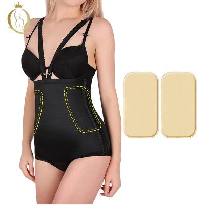 China Antibacterial Compression Abdominal Side 2 Pieces Liposuction Belly Pads Medical Lumbar Ab Board Covers Post Surgery Lipo Op Foam For Recovery for sale