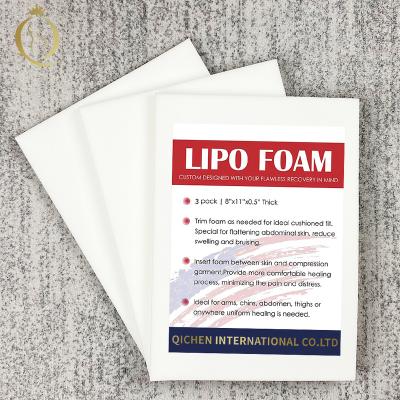 China 3 Pack Antibacterial Lipo Post Foam Tips Lipo Foam Post Surgery Compression Lipo Foam Covers Medical Grade White for sale