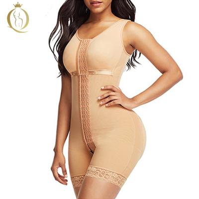 China Full Body Shaper Fajas Liposuction Compression Clothes Reductoras Moldeadoras Bra Shapewear Antibacterial Suit Slimming Belts for sale