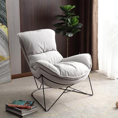 China Sofa Bed Modern Design Living Room Furniture Table and Lounge Chair Single Seat Sofa Lounge Chair for sale