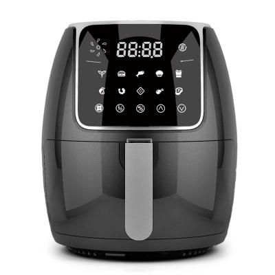 China Household Wholesale Cheap Aluminum Smart Chips Deep Fryer Household Air Fryer for sale