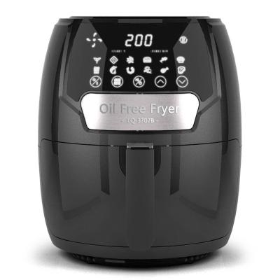 China Uses Digital Circulation Steamer Smart Air Oil-Free Fast Digital Touch Control Oil-Free Deep Fryer For Kitchen Cooking for sale