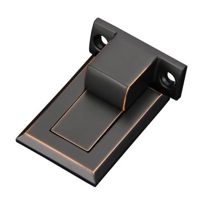 China Modern door stopper anti-collision door, floor zinc alloy magnetic invisible stopper, strong magnetic floor stopper for sale