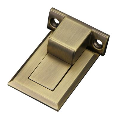 China Modern Invisible Magnetic Door Stops Wall Prop Hold Open Door Stop, Magnetic Floor Mount Door Stopper, Zinc Alloy Door Stopper for sale