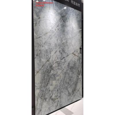 China Modern Gray 1200x2800mm Sintered Stone Floor And Wall Tiles for sale