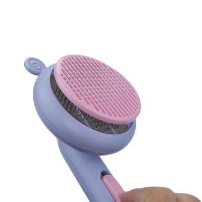 China Stocked Hot Selling Wholesale Cat Grooming Accessories Lint Remover Cat Brush Long short Stainless Comb for Pet for sale