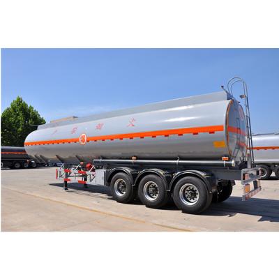 China Transport 20ft 40ft 45000 liters aluminum fuel tank semi trailer for sale for sale