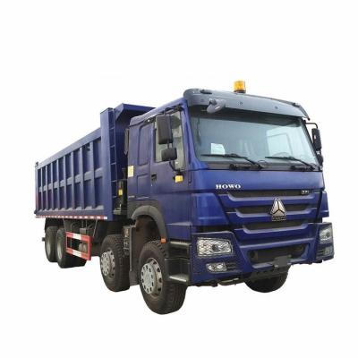 China Competitive price 8x4 40 ton 12 wheeler second hand used dump truck dimensions in Tanzania > 8L for sale