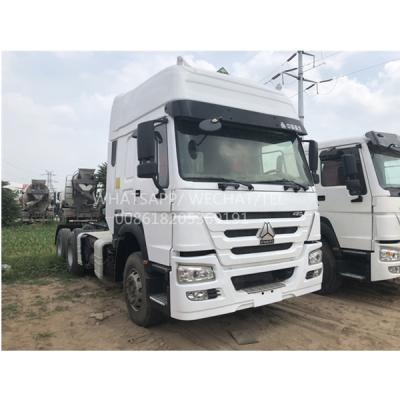 China Widely Used Low Price 371hp Used Units 6x4 Used CNG Tractor Truck For Africa Market 7000x2500x3800 for sale