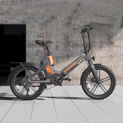 China City Folding Ebike 2022 New Design Magnesium Alloy Ebike P4 10.5Ah 250W 20 Inch Electric Bicycle With Disc Brakes for sale