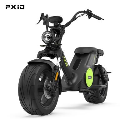 China 2022 PXID Unisex Golf Citycoco M6 12 Inch Fat Tire 60V 20Ah 2000W With Front And Rear Oil Brake for sale